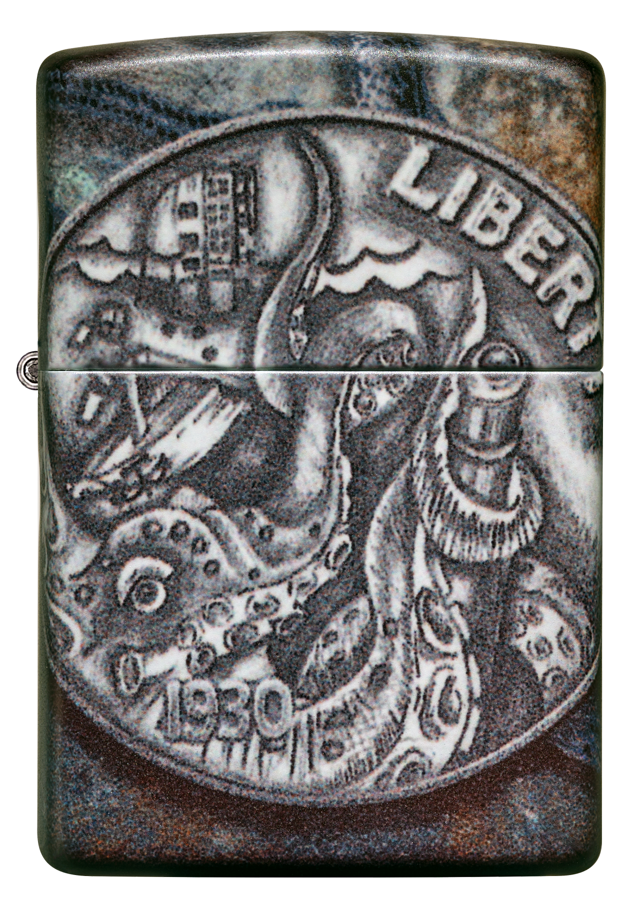Zippo Pirate Coin Design Zippo